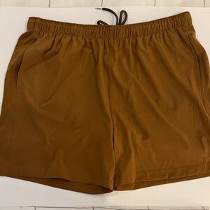 Free Fly Apparel Athletic lightweight Brown Shorts